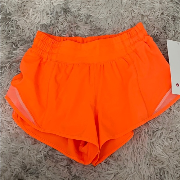 Lululemon orange shorts - Picture 4 of 8